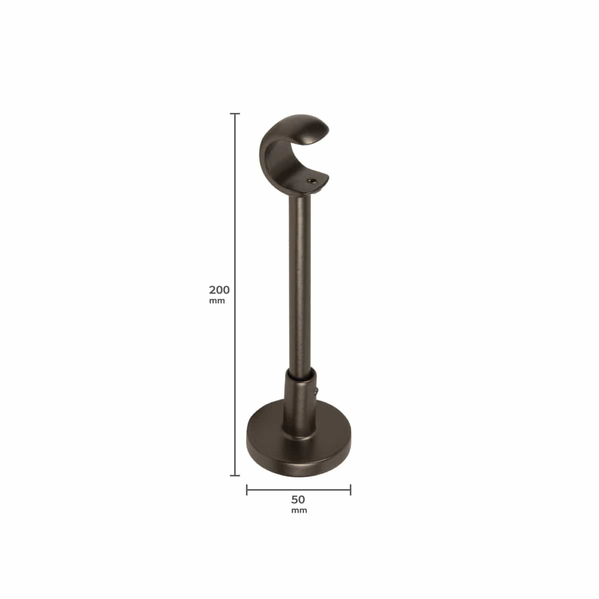 BRONZE METAL CHAMELEON OPEN STAND D20