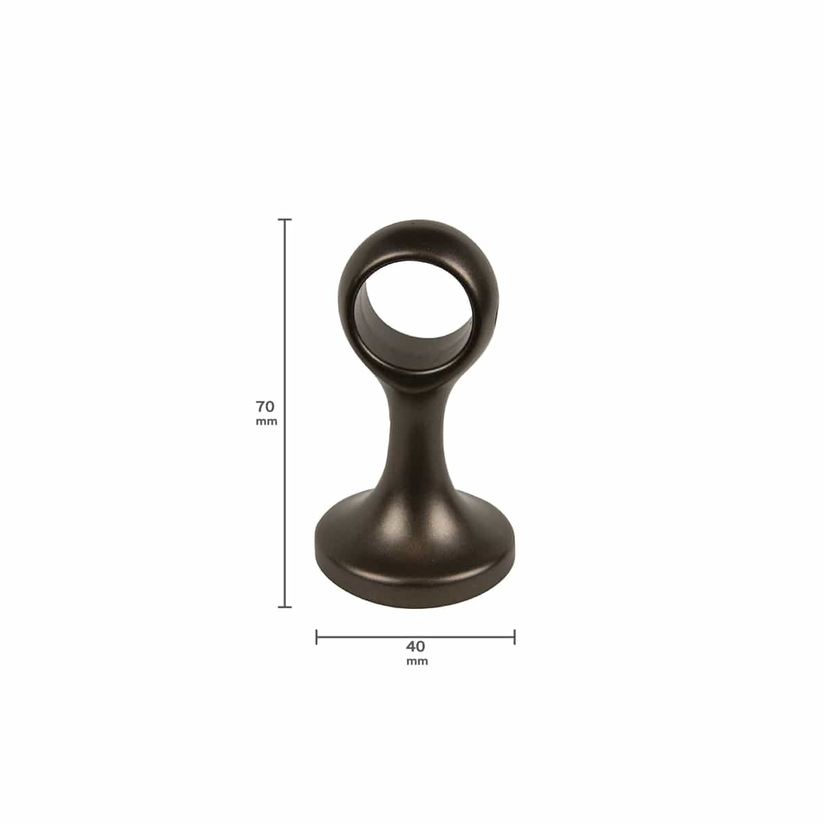 Bricocenter MONOBLOC CHAMELEON SUPPORTS METAL BRONZE 6 CM D20