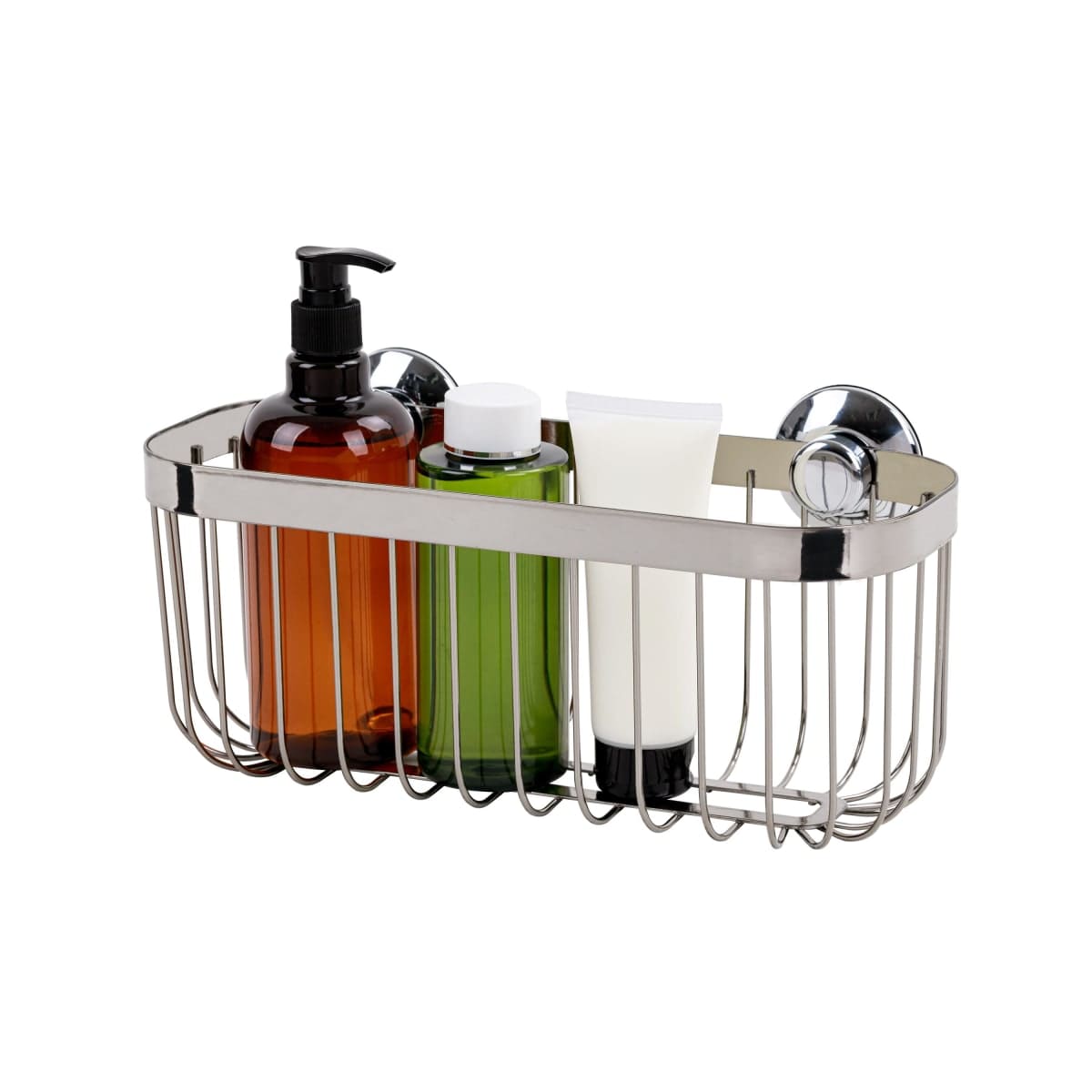 Bricocenter RECTANGULAR SHOWER BASKET W310 X D136 X H150MM POLISHED CHROME - SENSEA