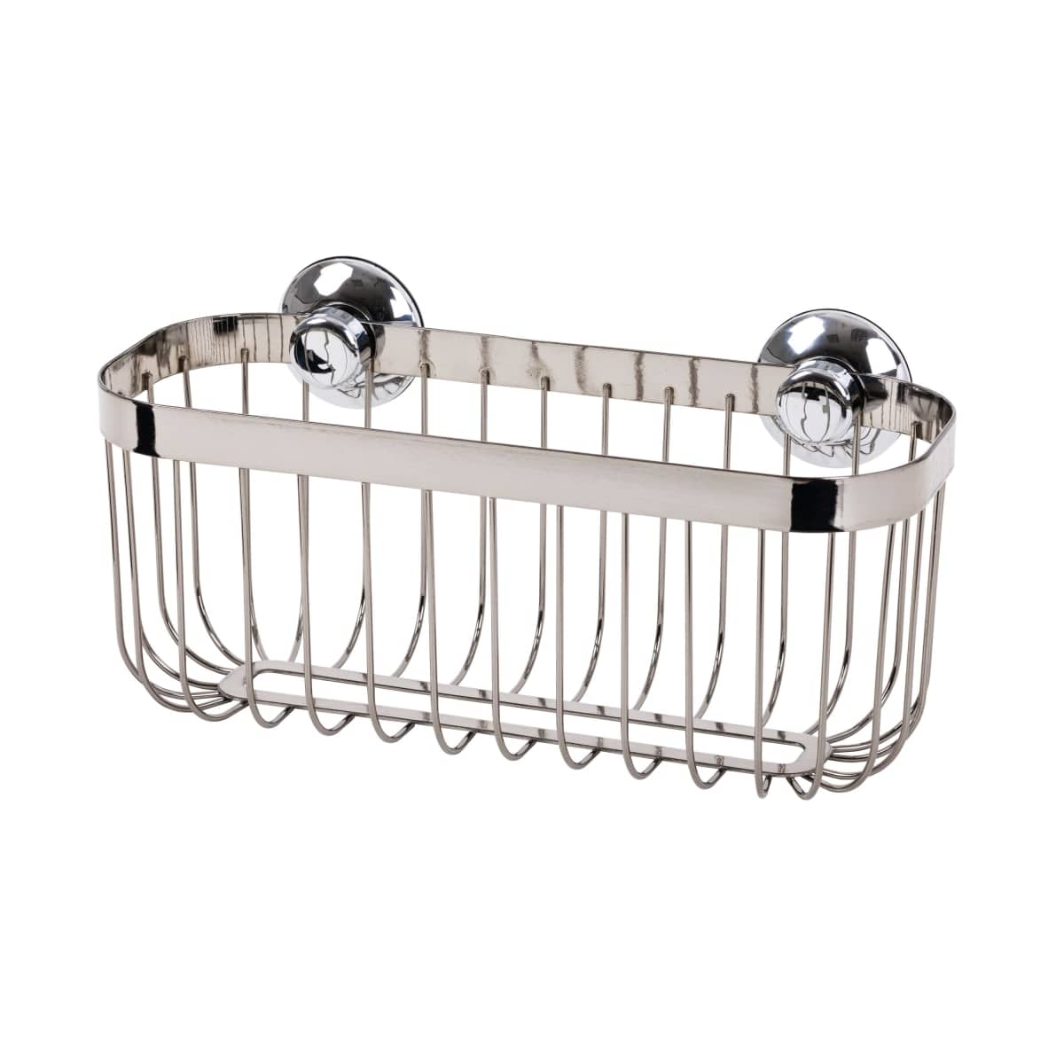 Bricocenter RECTANGULAR SHOWER BASKET W310 X D136 X H150MM POLISHED CHROME - SENSEA