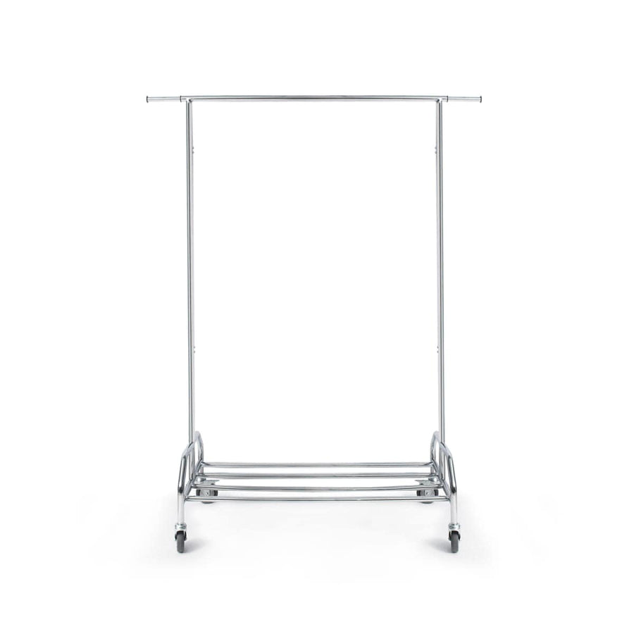 Bricocenter SPACEO ONE BAR METAL STAND WITH WHEELS W108CM X D53CM X H181CM