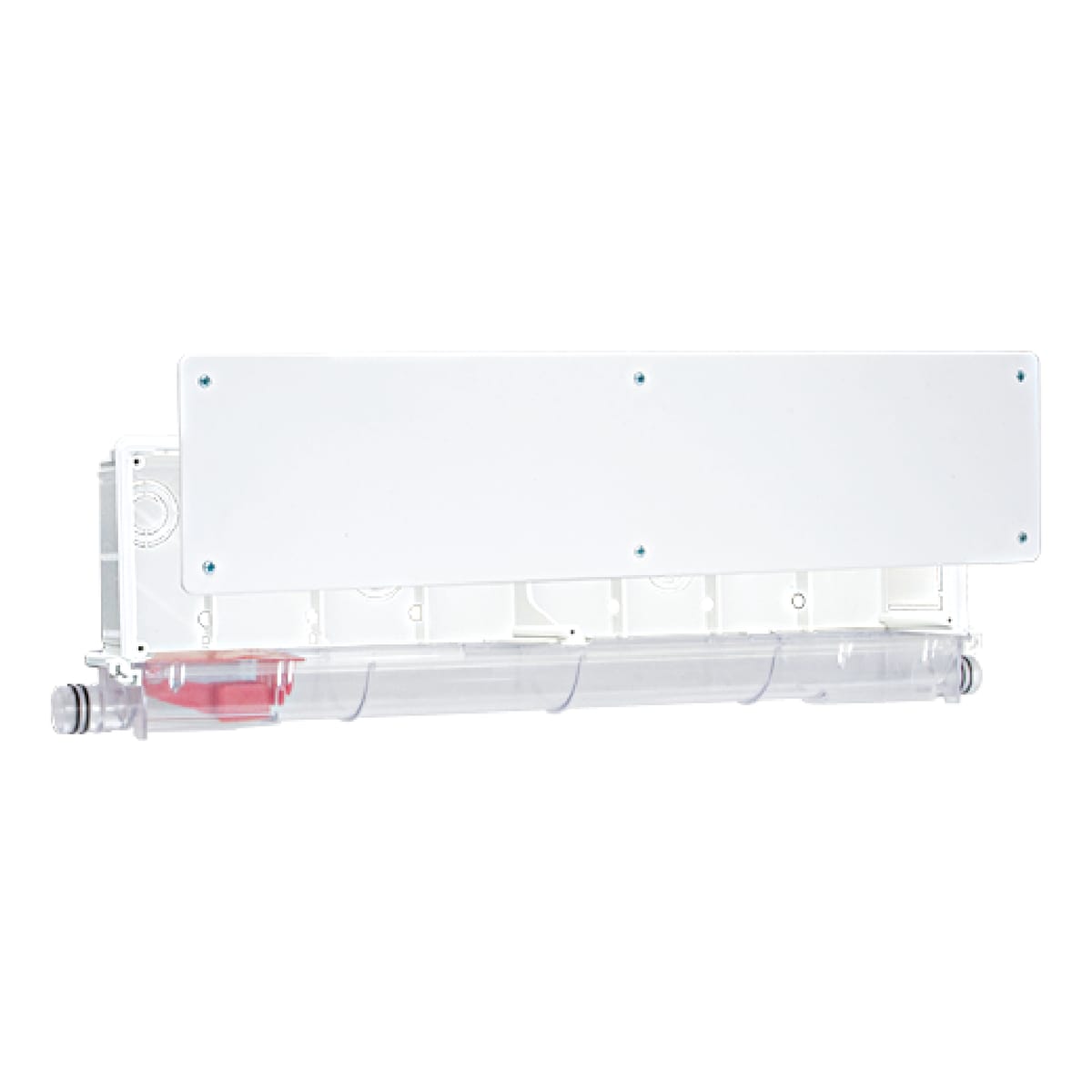 Bricocenter BOX WITH CONDENSATE DRAIN TRAY WITH SIPHON MEASURE MM 430X130X65 FOR AIR CONDITIONERS