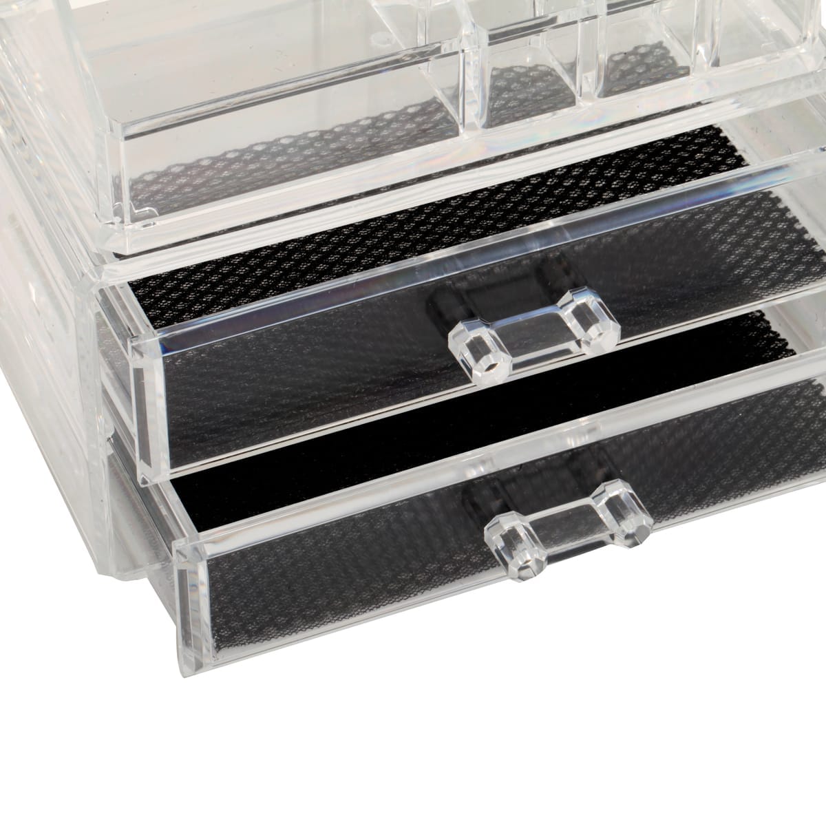 Bricocenter COSMETICS ORGANISER WITH 2 DRAWERS W18.8 D 11.7 H 15.8 CM