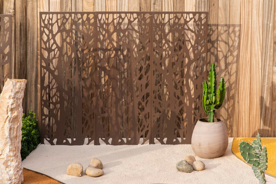 Bricocenter DECORATIVE METAL TREE PANEL 0.60X1.50M