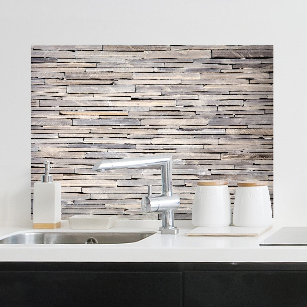 Bricocenter STICKER KITCHEN PANEL STONES 47.5X70 CM