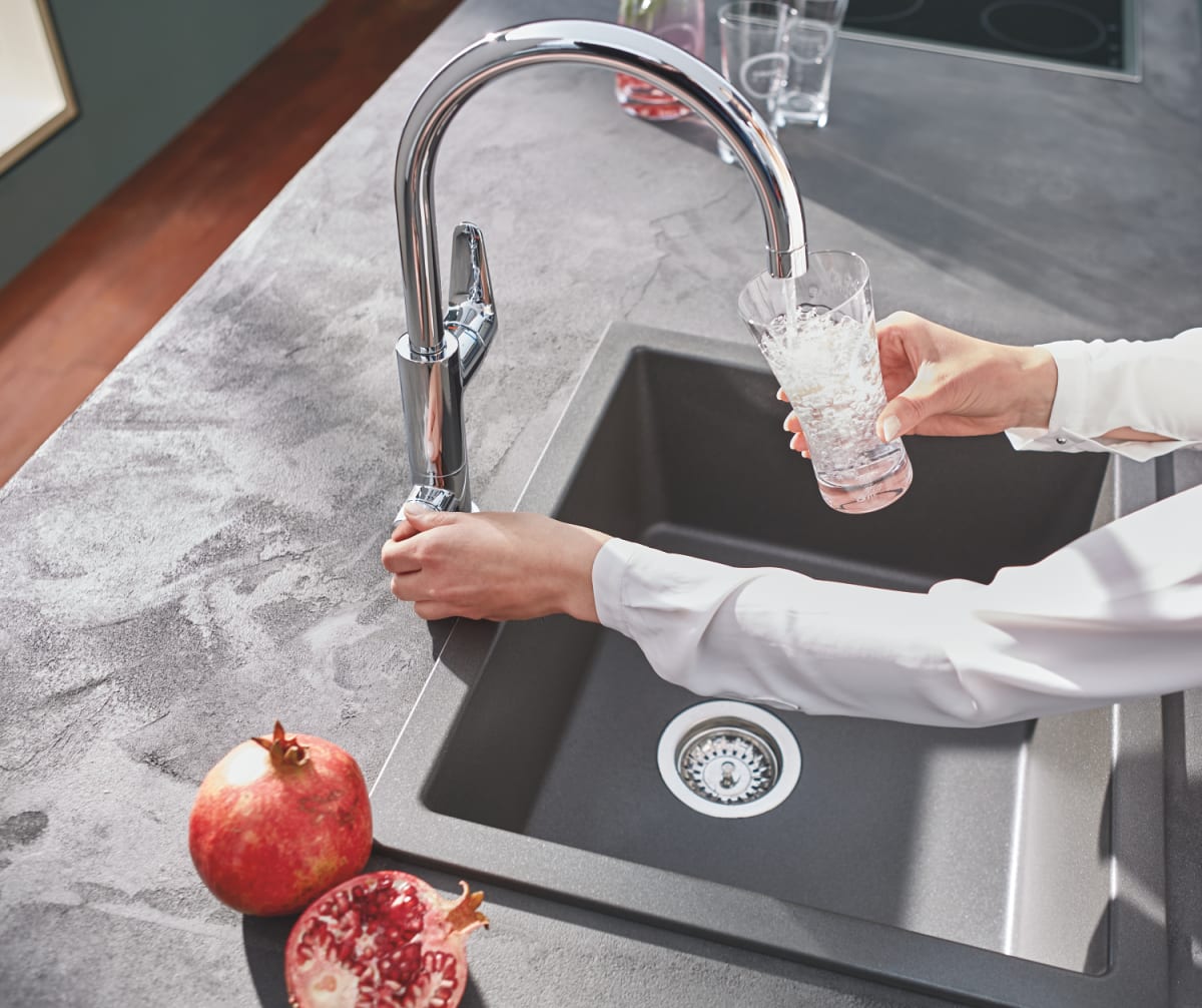 GROHE BLUE PURE BAUCURVE BOCCA C - SISTEMA DI FILTRAZIONE DELL'ACQUA