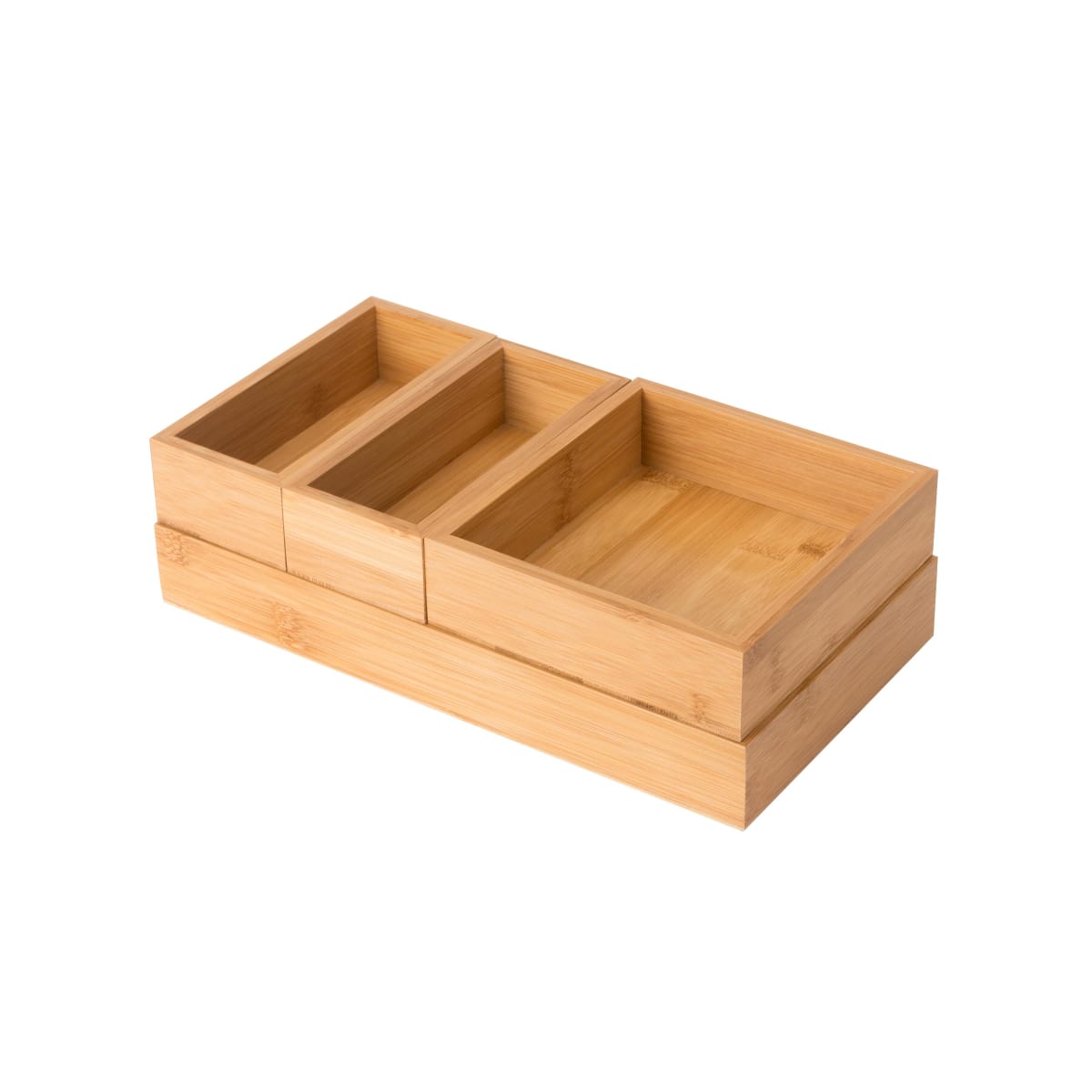 Bricocenter SET 4 BAMBOO BOXES VARIOUS SIZES - SENSEA