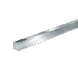 10X10MM ALUMINIUM ANGLE PROFILE 2M ANODISED POLISHED
