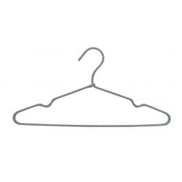 SET OF 4 COATED METAL BOOGIE HANGERS