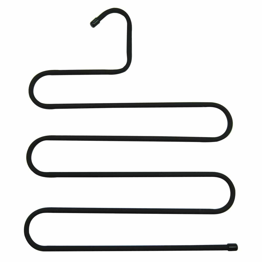 Bricocenter SPACEO SPACE-SAVING SOFT TOUCH NON-SLIP HANGER FOR 5 TROUSERS