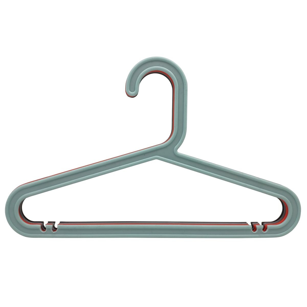 SET OF 4 PLASTIC BABY HANGERS 34 CM SPACEO