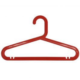 SET OF 4 PLASTIC BABY HANGERS 34 CM SPACEO