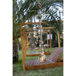 SOLAR LAMP SIMONA LED 4.5W WARM LIGHT RECHARGEABLE BATTERY IP44 WITH REMOTE CONTROL