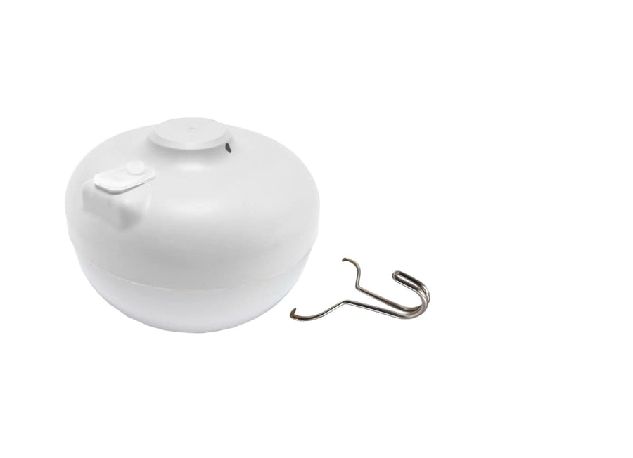 Bricocenter CHERRY OUTDOOR LAMP WHITE H12CM LED WARM LIGHT BATTERY OPERATED
