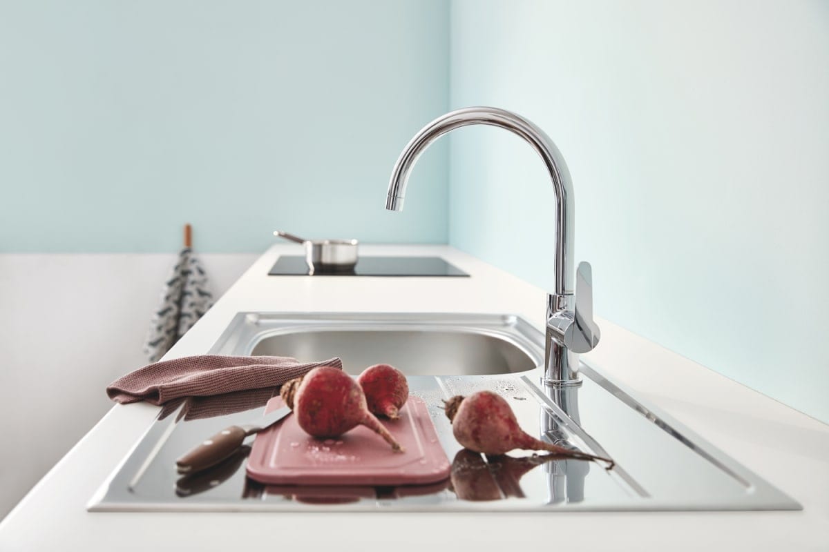 Bricocenter SINK MIXER GROHE START CLOVA HIGH SPOUT