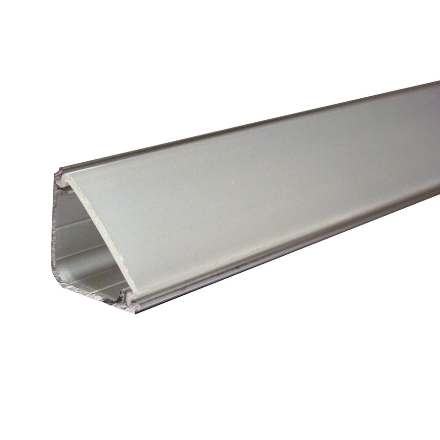 Bricocenter 2 M PROFILE FOR LED ALUMINIUM AND PVC SILVER