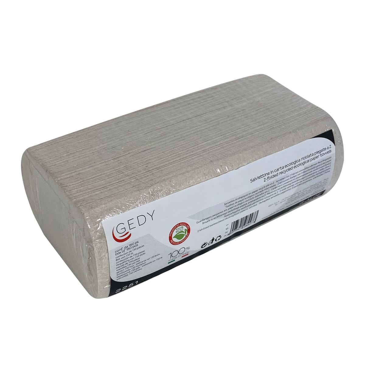 150 Z-fold wipes