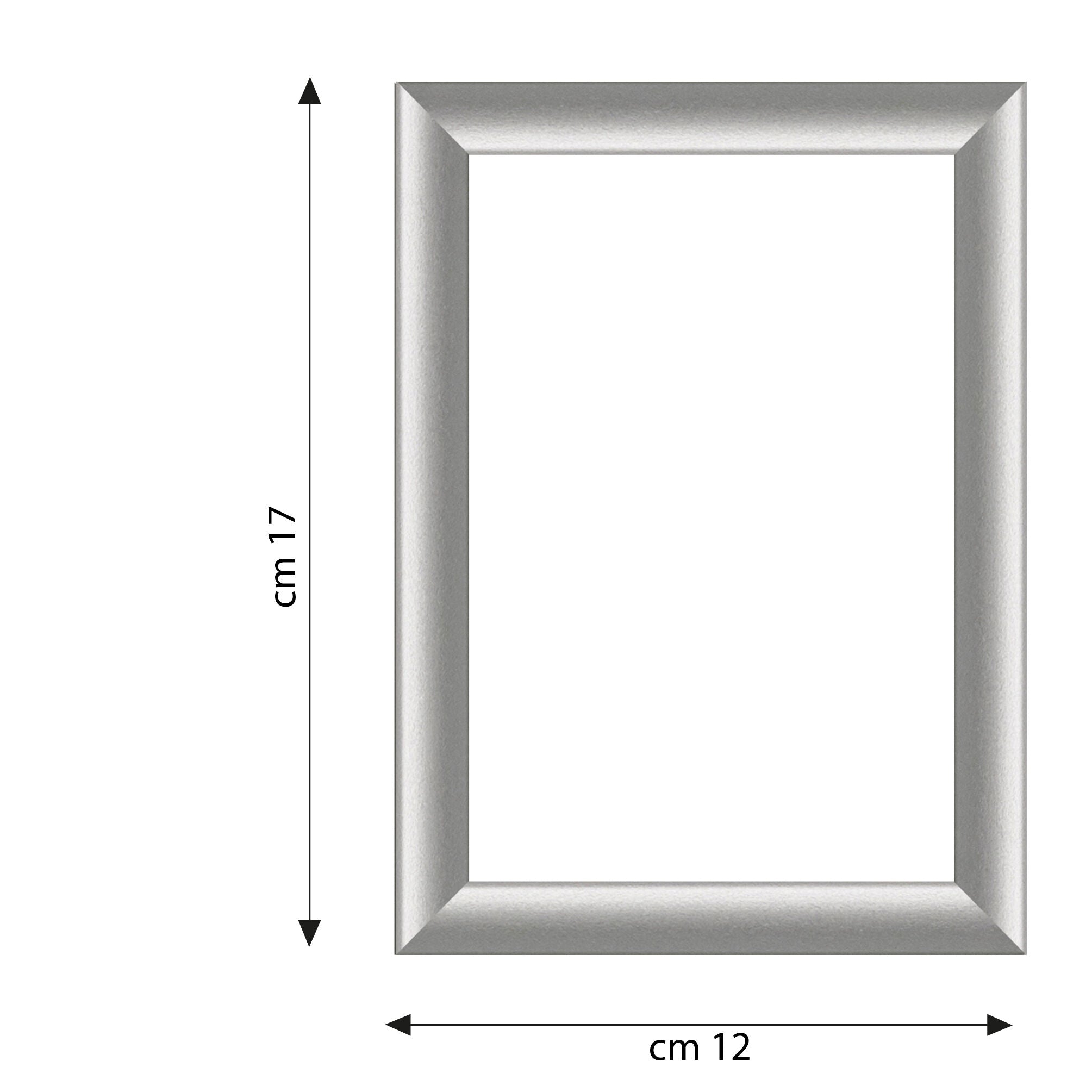 BOMBERINO FRAME 10X15 CM WOOD SILVER