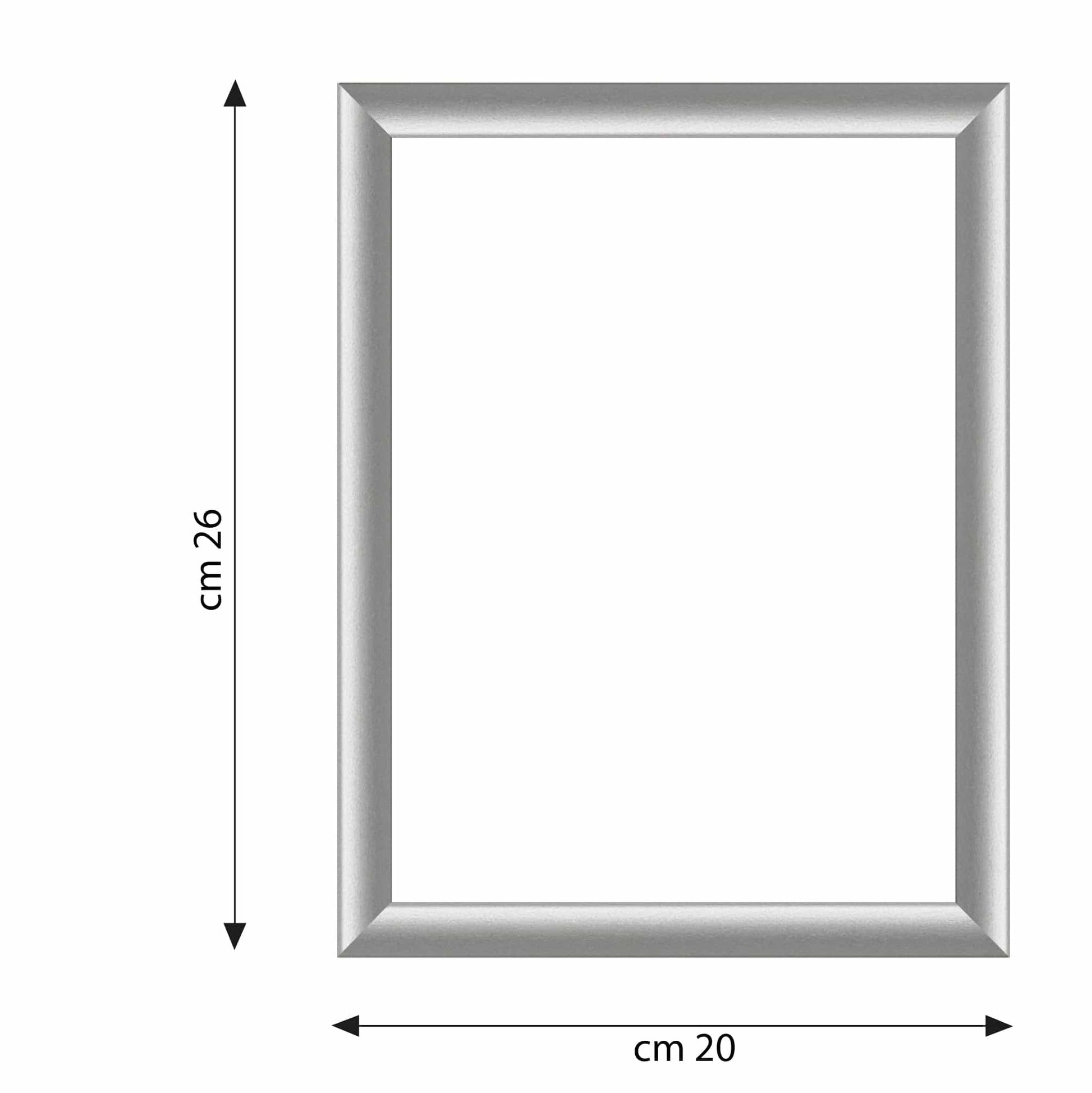 Bricocenter BOMBERINO FRAME 18X24 CM WOOD SILVER