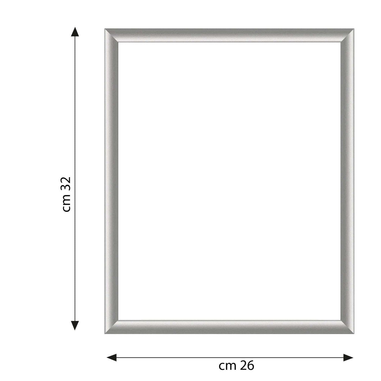 Bricocenter BOMBERINO FRAME 21X29.7 CM WOOD SILVER