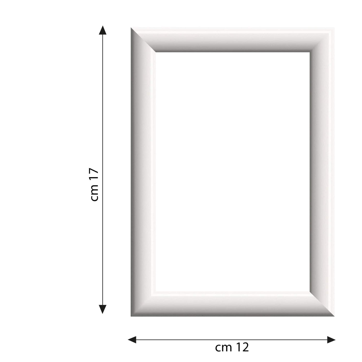 Bricocenter BOMBERINO FRAME 10X15 CM WOOD WHITE