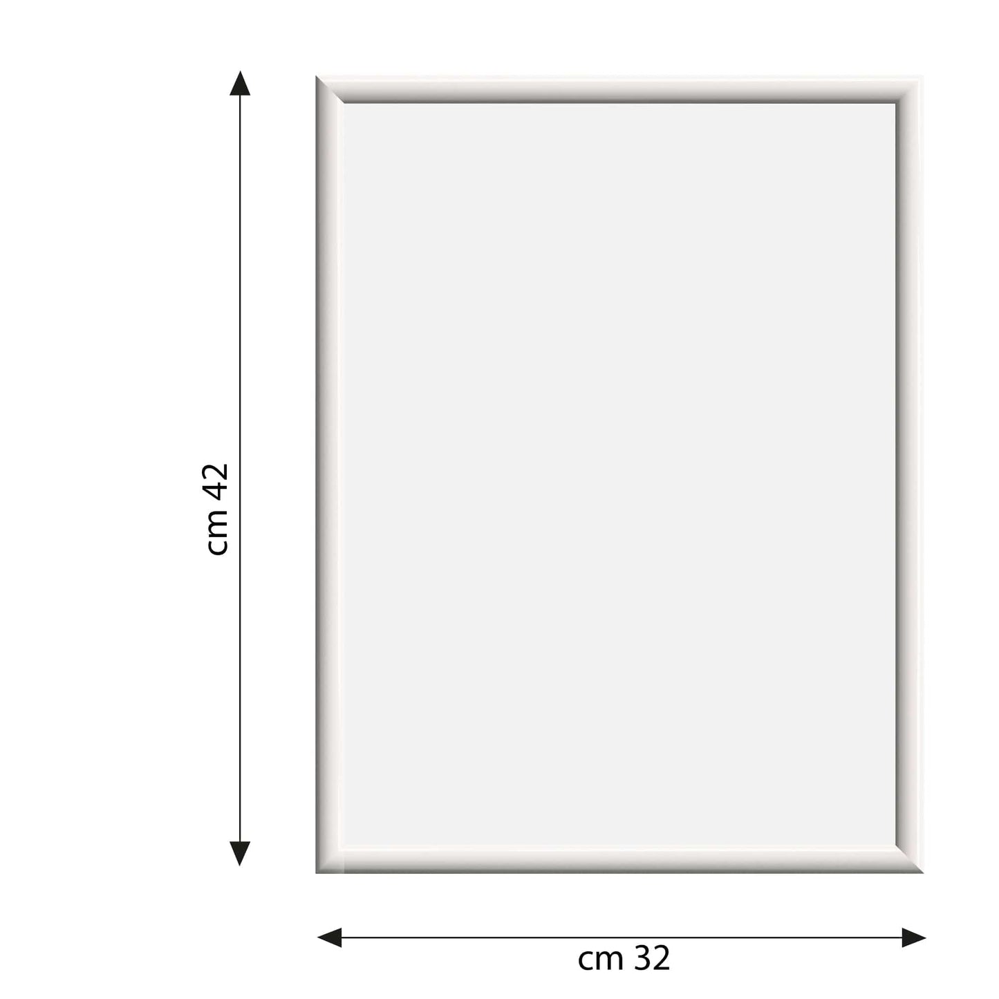 BOMBER FRAME 30X40 CM WOOD SILVER