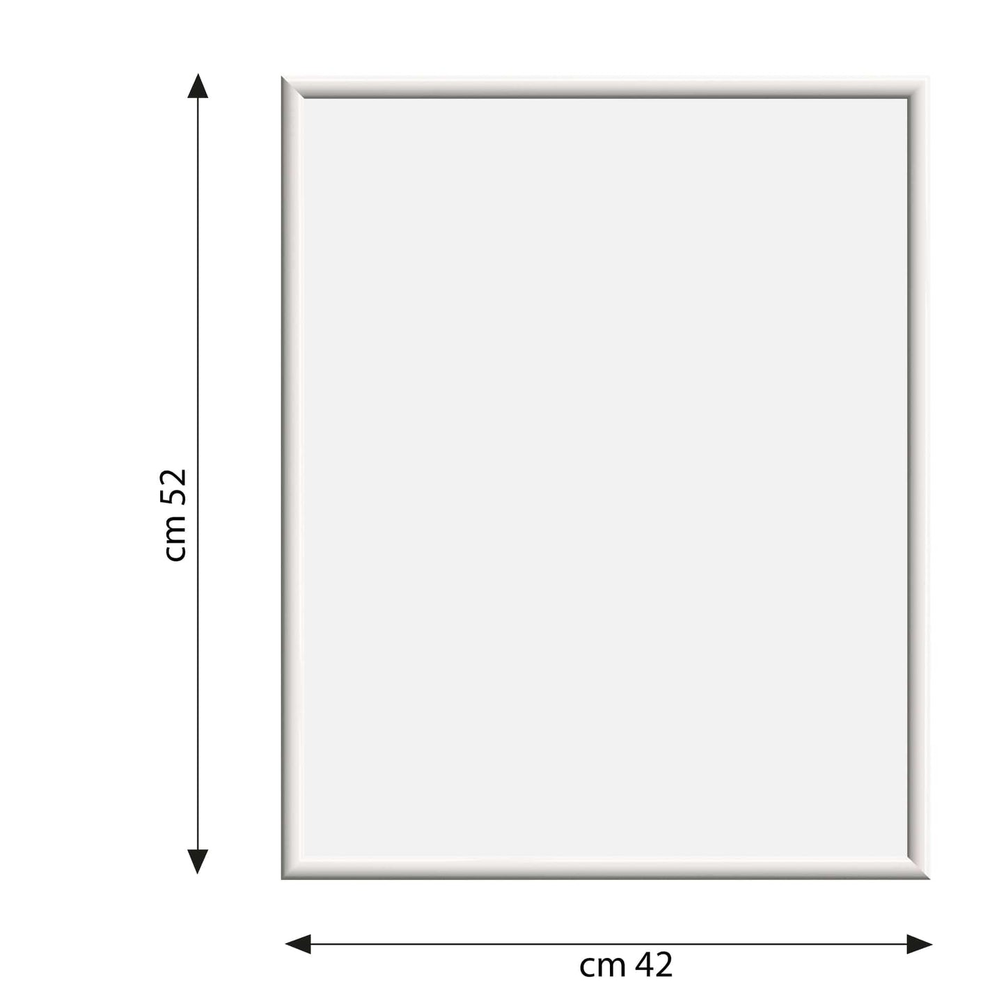 Bricocenter BOMBERINO FRAME 40X50 CM WHITE WOOD