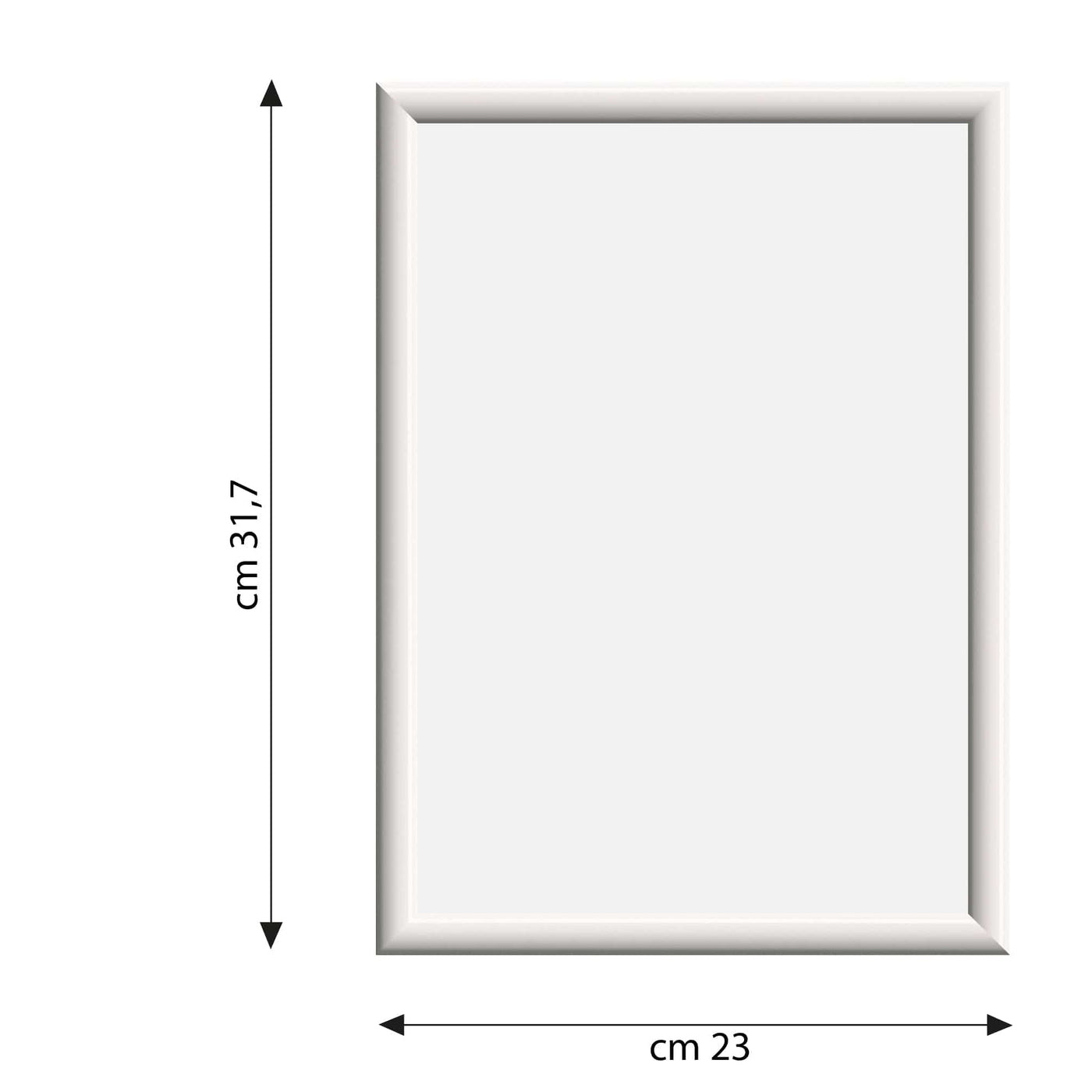 Bricocenter BOMBERINO FRAME 50X70 CM WOOD WHITE