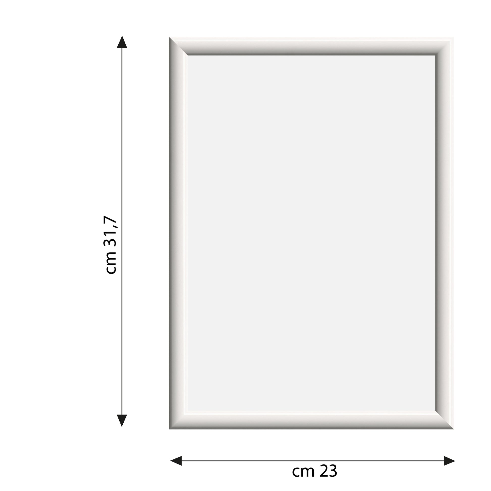 BOMBERINO FRAME 50X70 CM WOOD WHITE