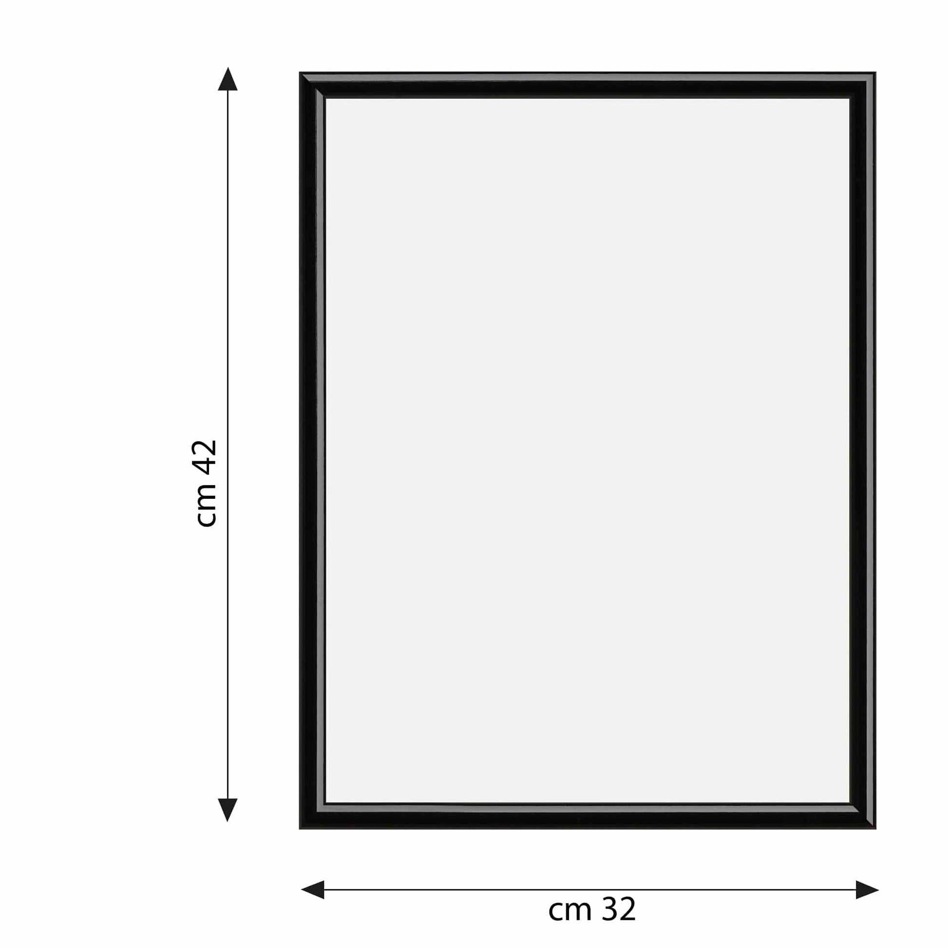 Bricocenter BOMBER FRAME 30X40 CM WOOD BLACK