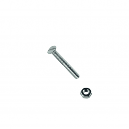 BOLT 4 X 80 MM COUNTERSUNK HEAD PH. NUT
