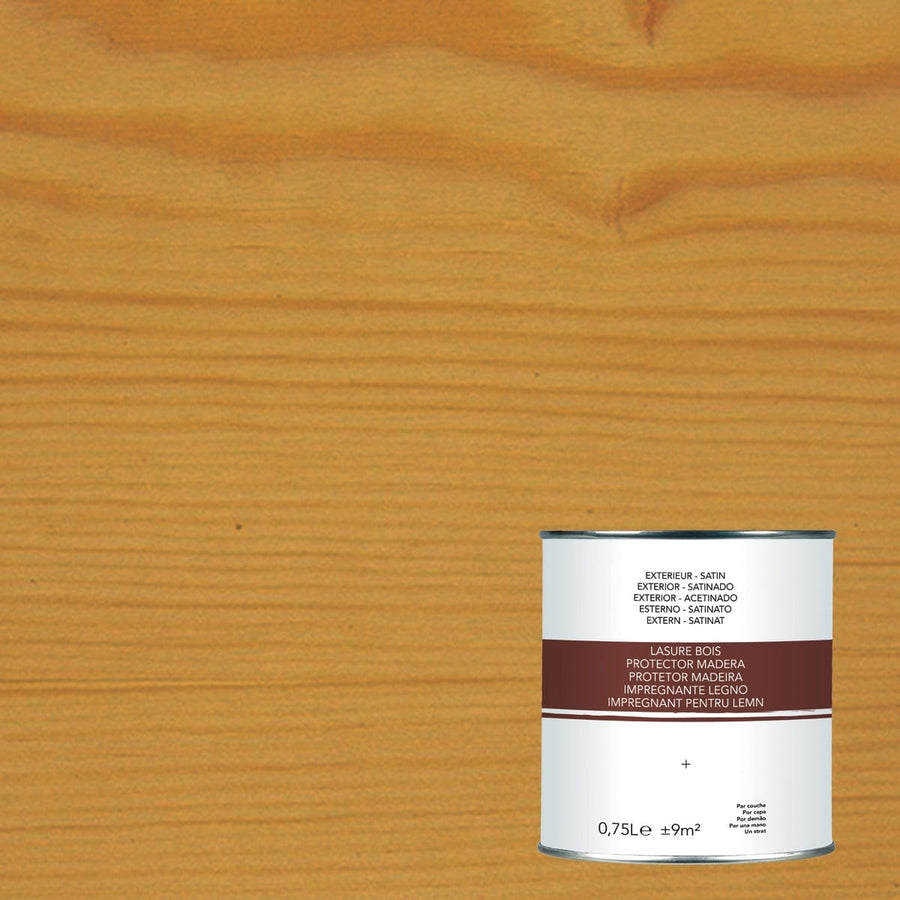 Bricocenter LIGHT WALNUT SATIN WATER-BASED IMPREGNATING AGENT 750 ML