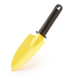STEEL TRANSPLANTER SHOVEL WITH PLASTIC HANDLE