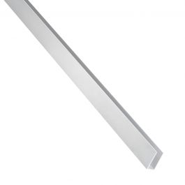 NATURAL ALUMINIUM U PROFILE 8x8x1MM 1M
