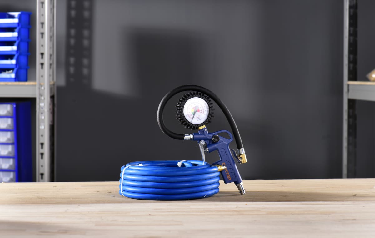 DEXTER BLOWGUN WITH PRESSURE GAUGE