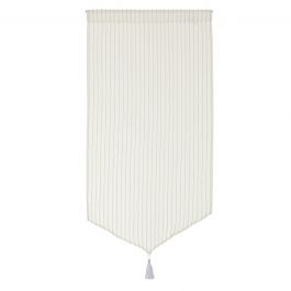 NATURE CURTAIN WHITE 45X90 CM