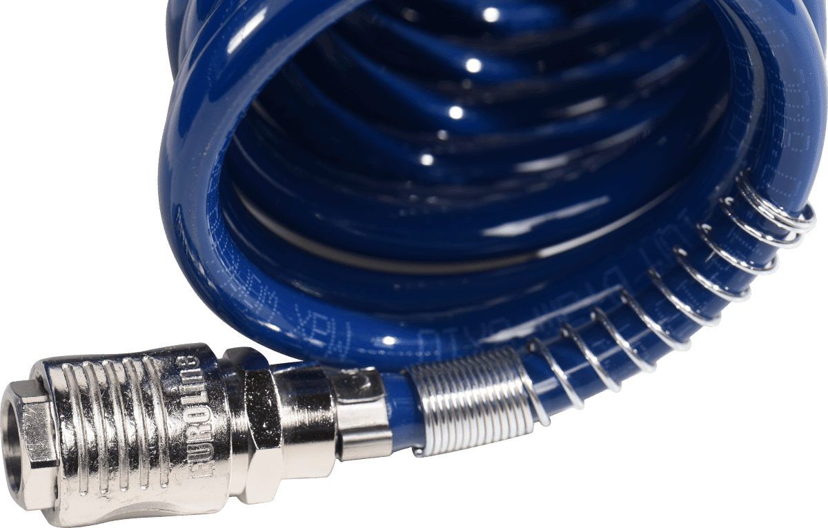 SPIRAL HOSE FOR DEXTER COMPRESSOR QUICK COUPLING, 10M, DIAM 10MM, POLYURETHANE