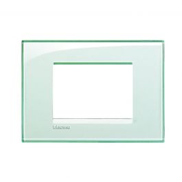 LIVING LIGHT 3 PLACE PLATE AQUAMARINE