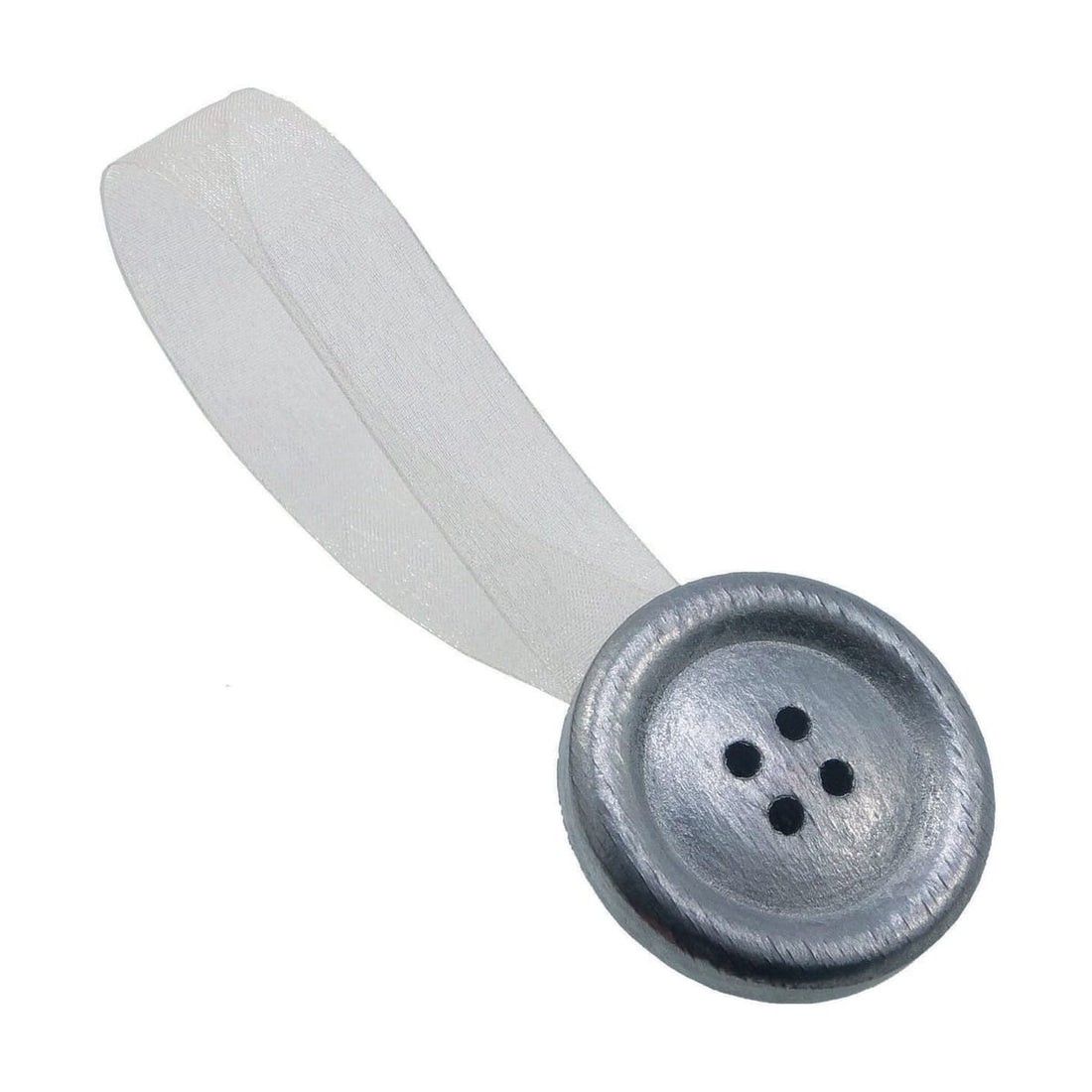 SILVER BUTTON MAGNETS D38MM
