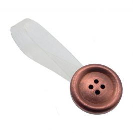 COPPER-PLATED BUTTON MAGNETS D38MM