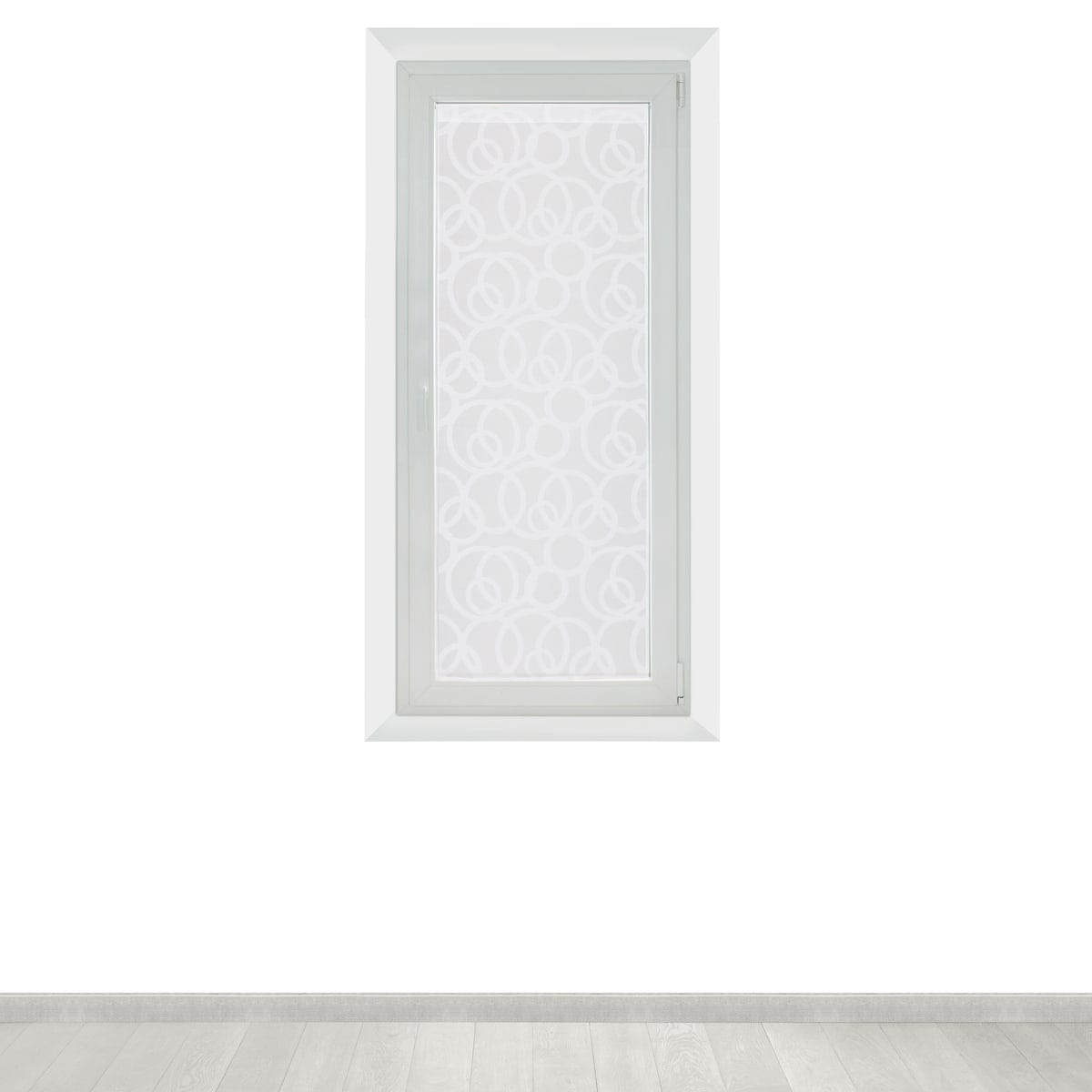 Bricocenter CURTAIN ROUNDY WHITE 60X160 CM