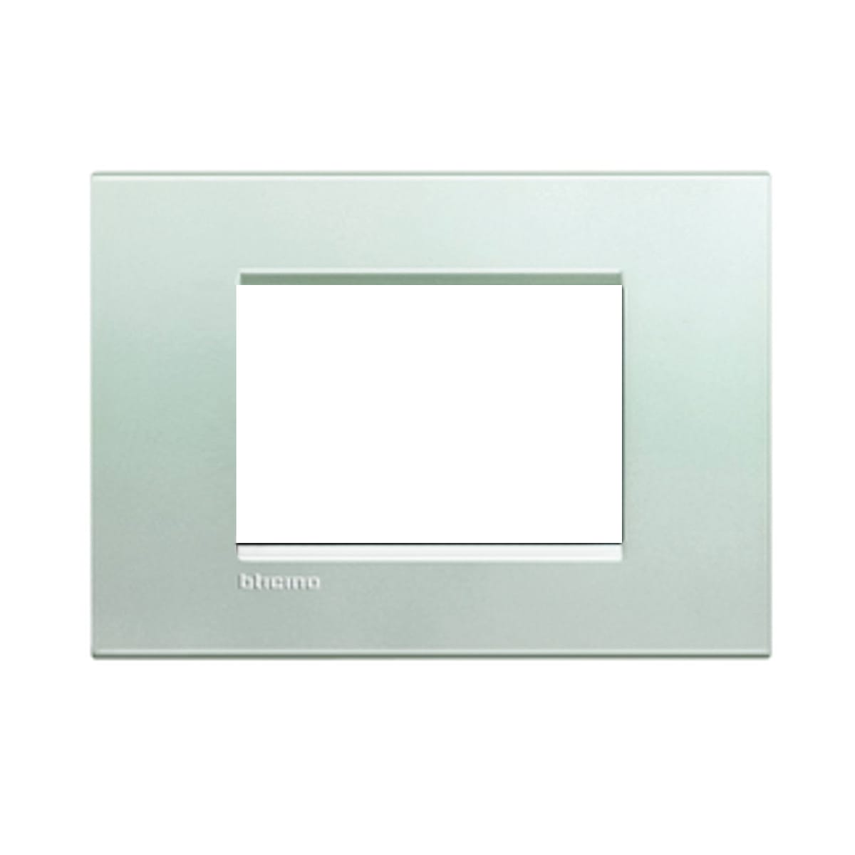 Bricocenter PLACCA LIVING LIGHT 3 POSTI ARGENTO