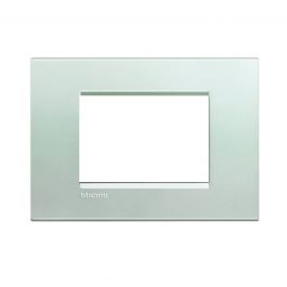 LIVING LIGHT PLATE 3 PLACES SILVER