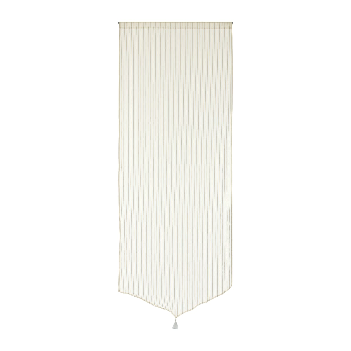 Bricocenter NATURA CURTAIN WHITE 70X190 CM