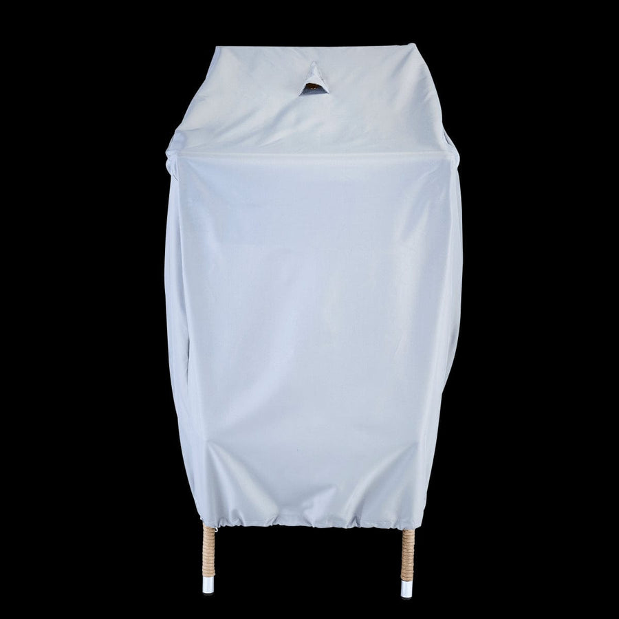 Bricocenter COVER FOR STACKABLE CHAIRS 66X66X105/70 LIGHT GREY