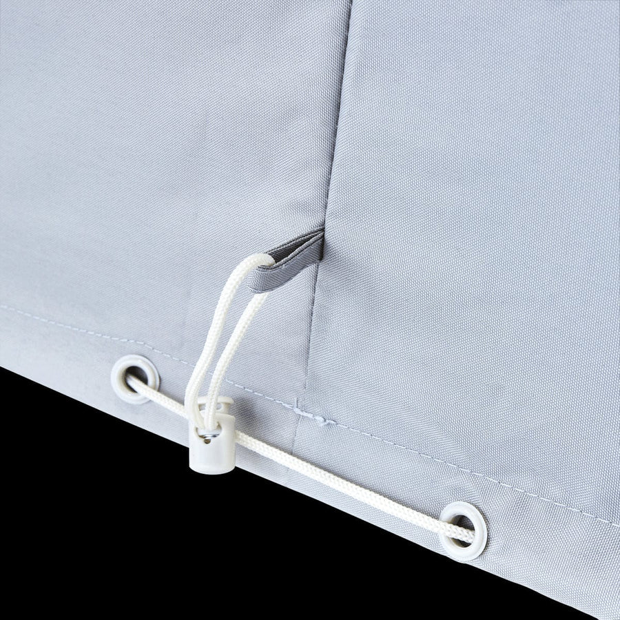 Bricocenter COVER FOR RECTANGULAR TABLE 200X130X60 LIGHT GREY