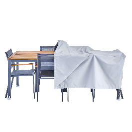 COVER FOR RECTANGULAR TABLE 200X130X60 LIGHT GREY