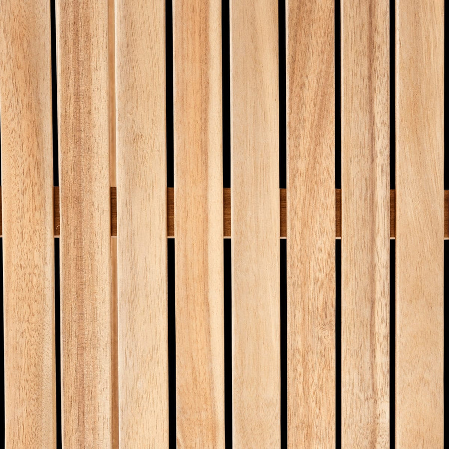 Bricocenter SOLARIS NATERIAL TABLE In acacia fsc 90X90X67