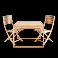 SOLIS NATIERAL - Folding chair - Wood Acacia 42x56xh91