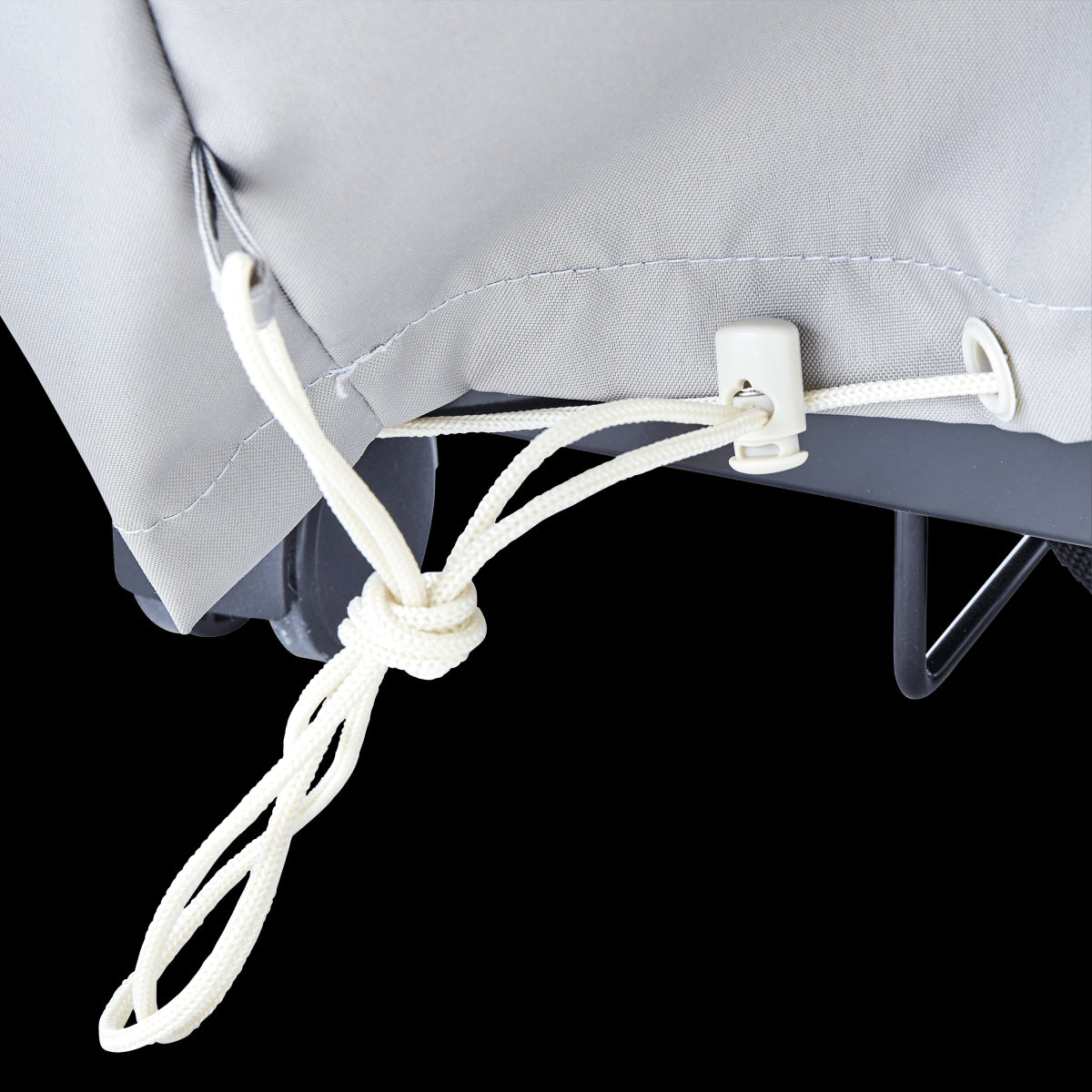 83X50X95CM LIGHT GRAY TWO BURNER GAS BBQ COVER